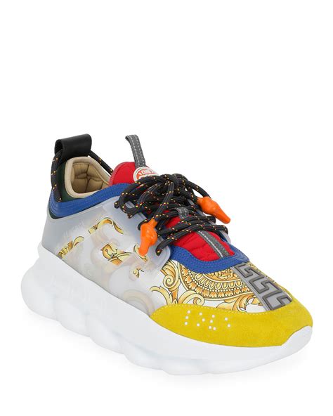 chain reaction Versace shoes men